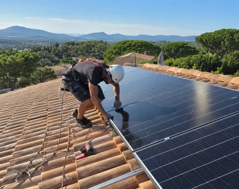Installateur panneaux solaires Arradon — pose photovoltaïque sur toiture